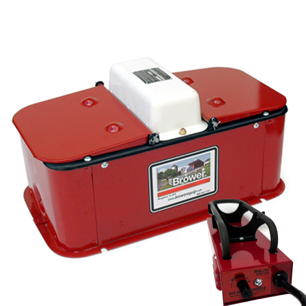 Brower MC32E heated hog waterer