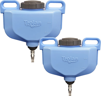 Trojan three gallon pen waterer two pack