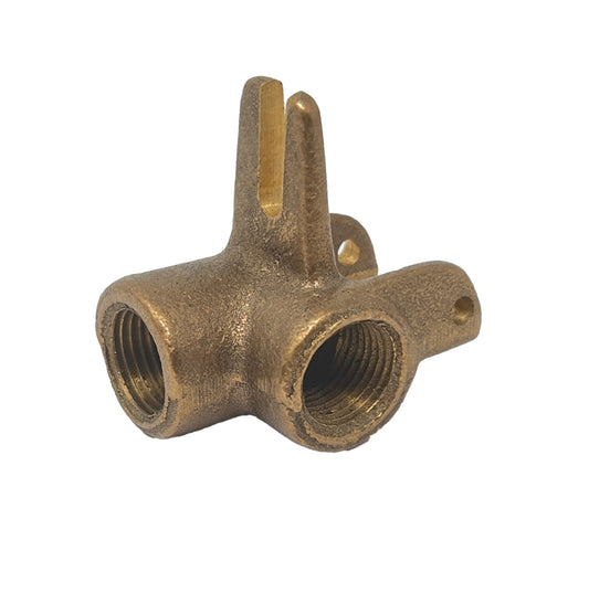 Jug 10732 brass elbow fitting for automatic waterer