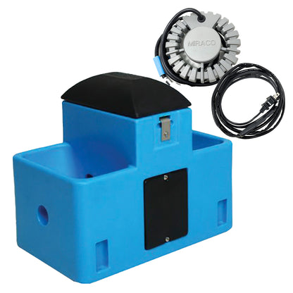 The Miraco goat and sheep waterer with heat package