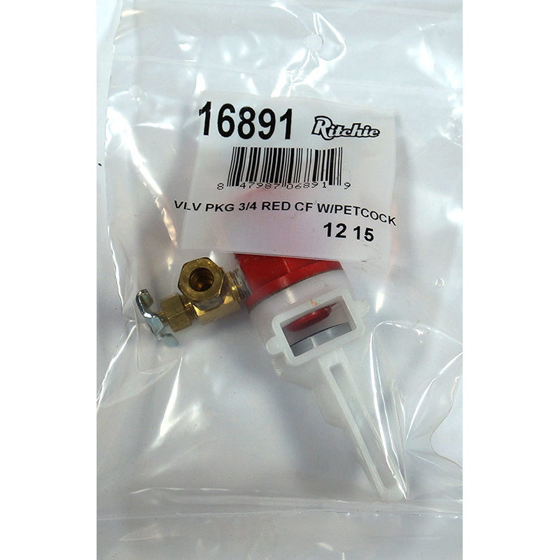 Ritchie 16891 valve package 3/4 red constant flow package