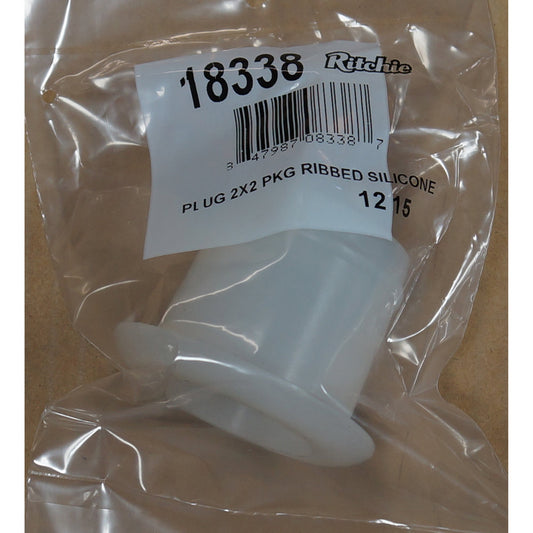 Ritchie 18338 ribbed silicone drain plug